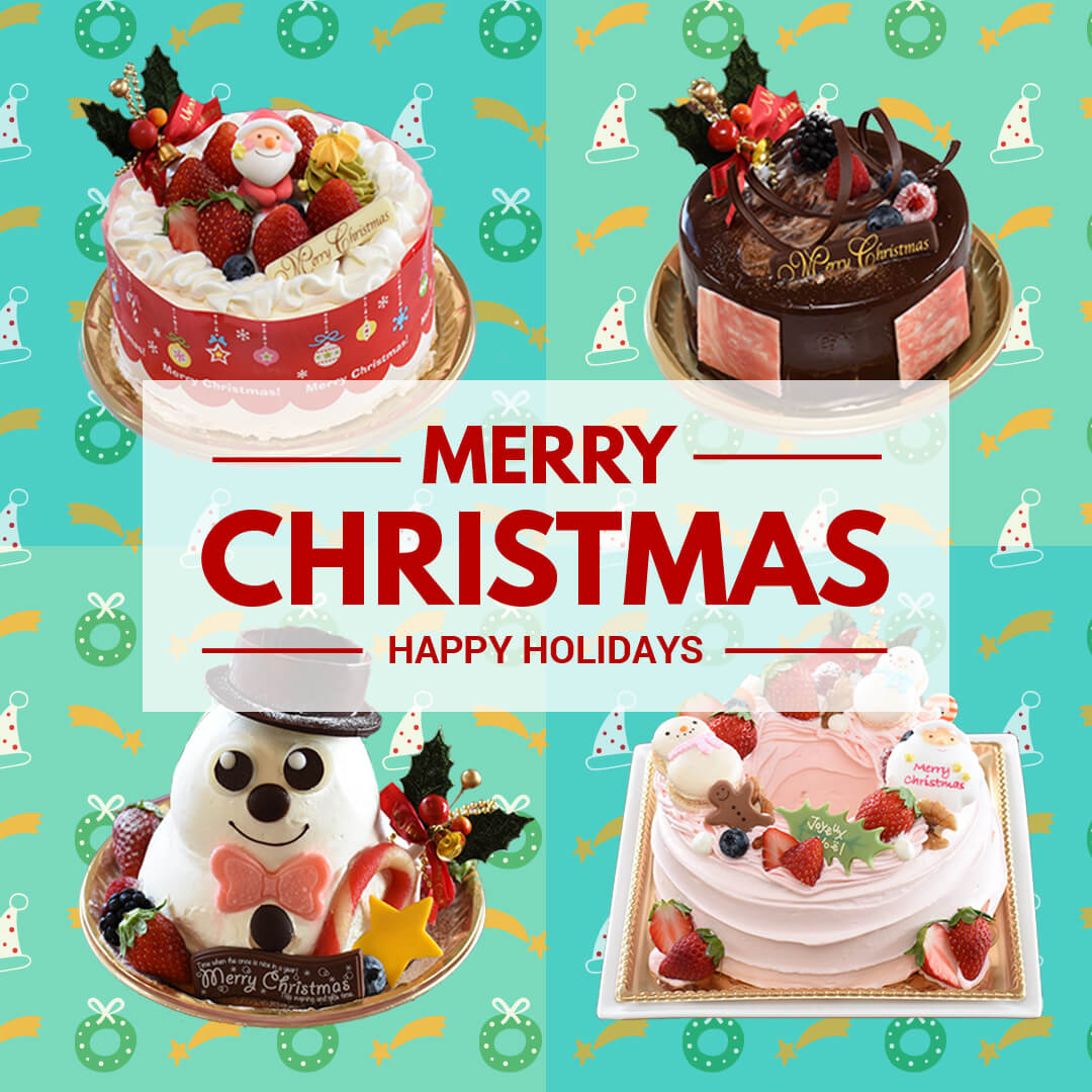 2018クリスマスケーキのご案内